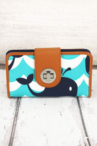 OH WHALE! CLUTCH WALLET