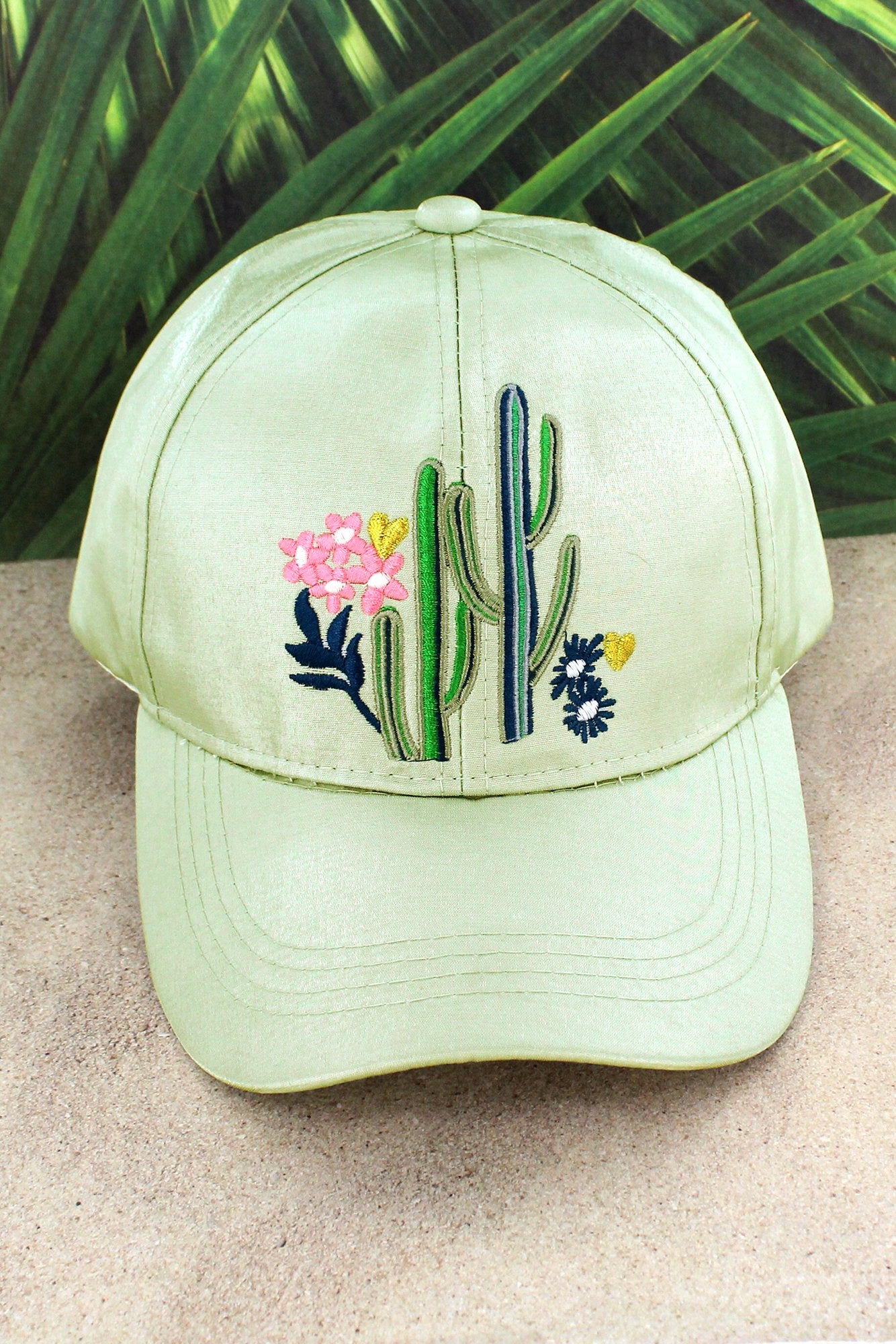 Mint Cactus Hat