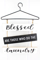 'Blessed' Laundry Sign